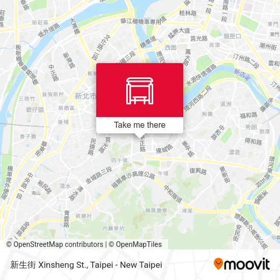 新生街 Xinsheng St. map