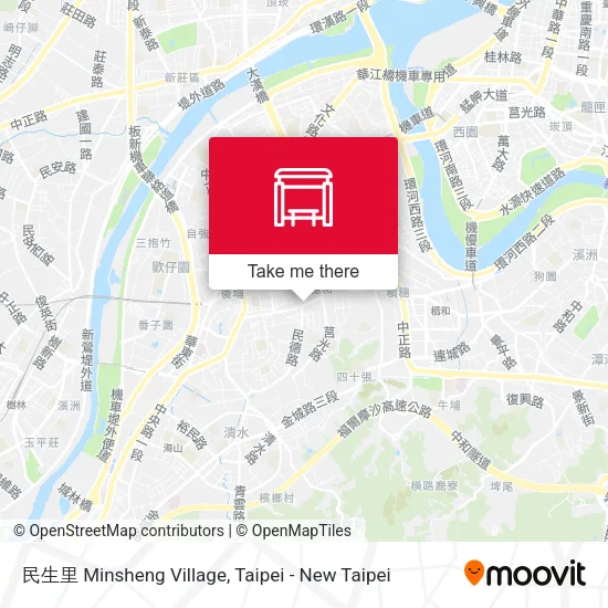 民生里 Minsheng Village map