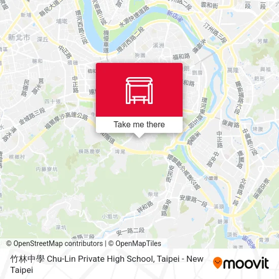 竹林中學 Chu-Lin Private High School map