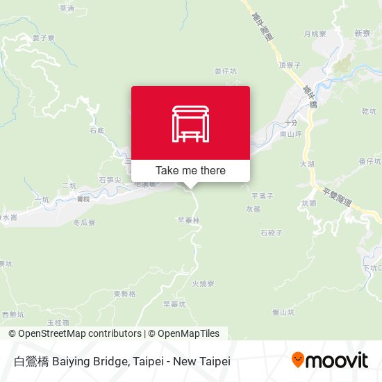 白鶯橋 Baiying Bridge map