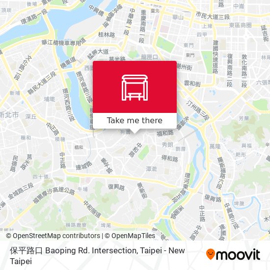 保平路口 Baoping Rd. Intersection map