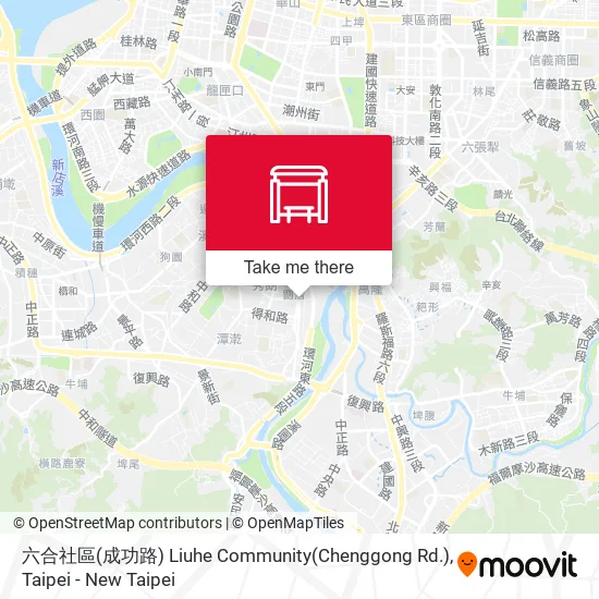 六合社區(成功路) Liuhe Community(Chenggong Rd.) map