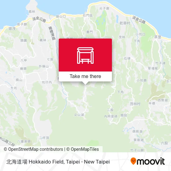 北海道場 Hokkaido Field map