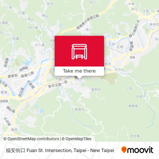 福安街口 Fuan St. Intersection map