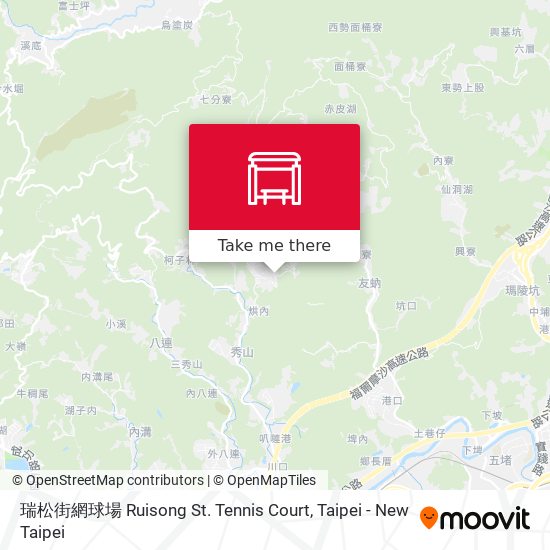 瑞松街網球場 Ruisong St. Tennis Court地圖