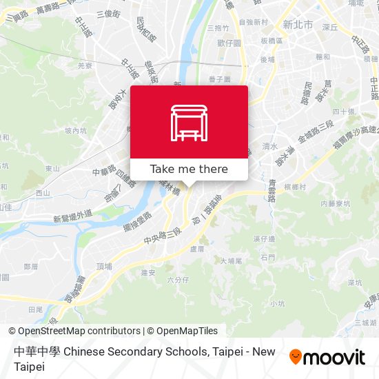 中華中學 Chinese Secondary Schools地圖