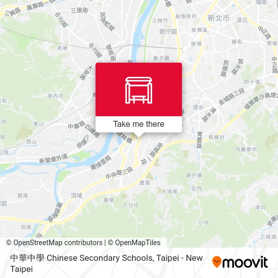 中華中學 Chinese Secondary Schools map