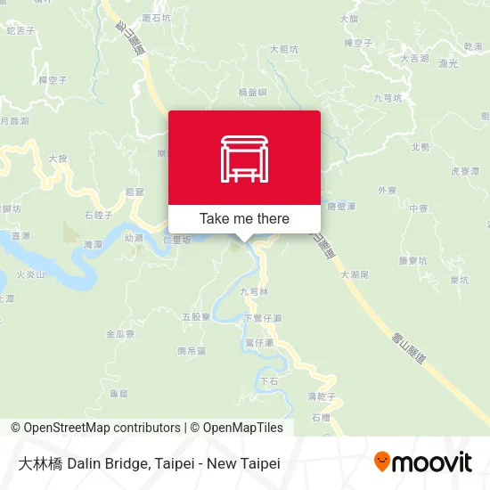 大林橋 Dalin Bridge地圖