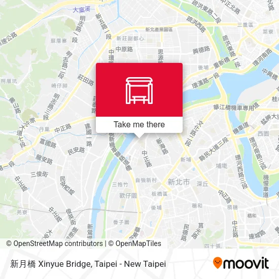 新月橋 Xinyue Bridge map