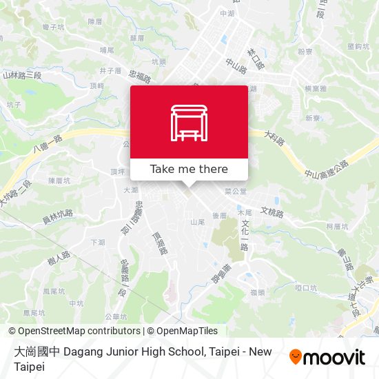 大崗國中 Dagang Junior High School map