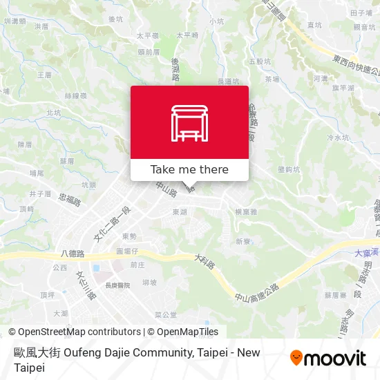 歐風大街 Oufeng Dajie Community地圖