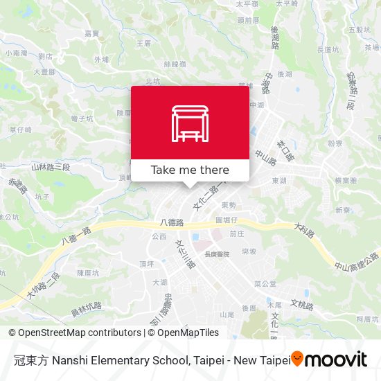 冠東方 Nanshi Elementary School map