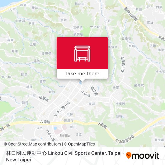 林口國民運動中心 Linkou Civil Sports Center map