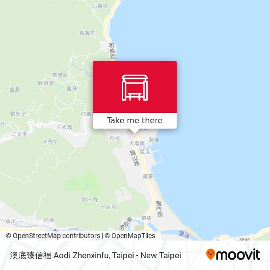 澳底臻信福 Aodi Zhenxinfu map