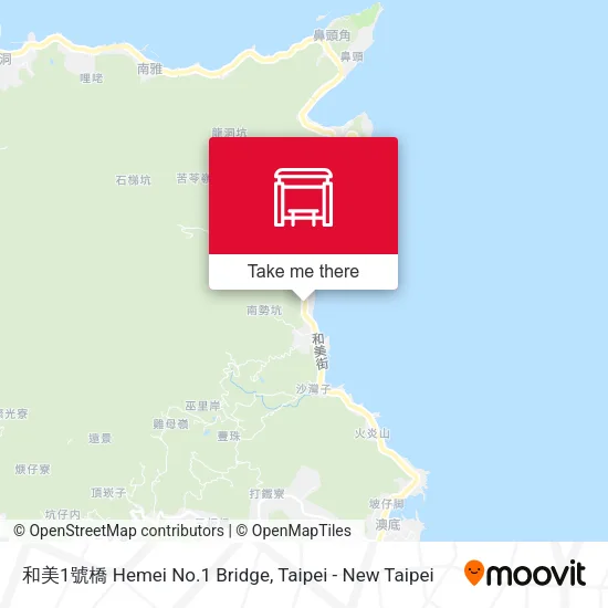 和美1號橋 Hemei No.1 Bridge map