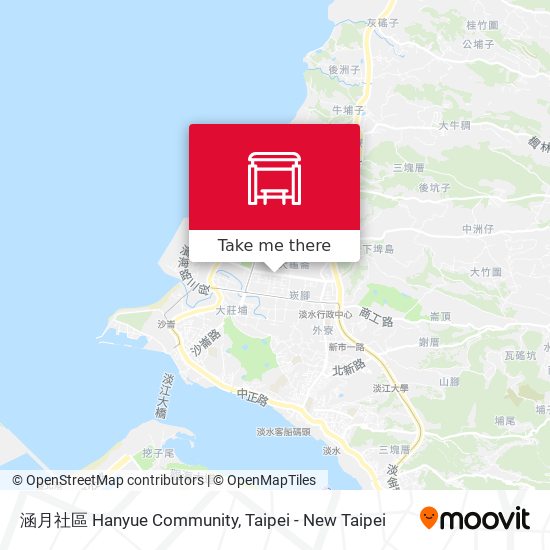 涵月社區 Hanyue Community map