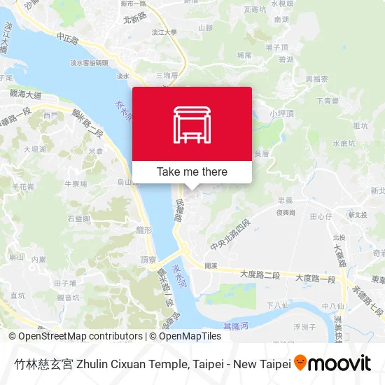 竹林慈玄宮 Zhulin Cixuan Temple map