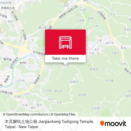 木見腳坑土地公廟 Jianjiaokeng Tudigong Temple map