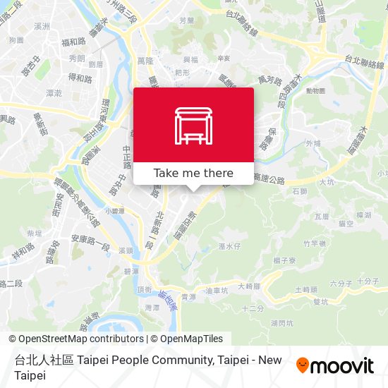 台北人社區 Taipei People Community map