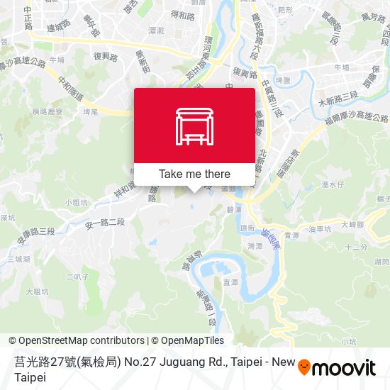 莒光路27號(氣檢局) No.27 Juguang Rd. map