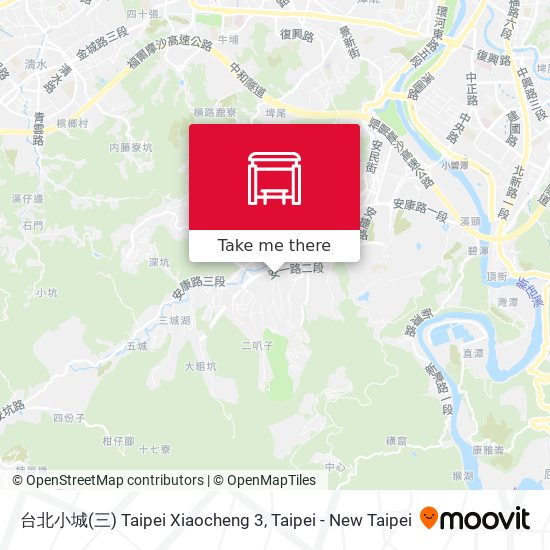 台北小城(三) Taipei Xiaocheng 3 map