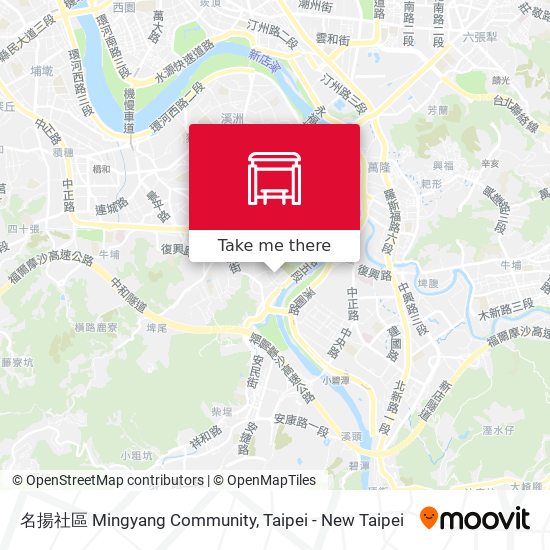 名揚社區 Mingyang Community map