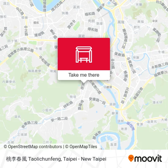 桃李春風 Taolichunfeng map