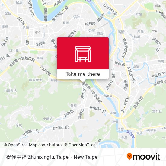 祝你幸福 Zhunixingfu map