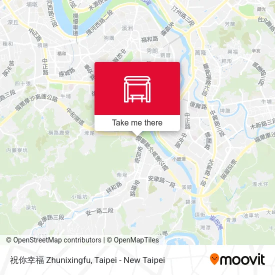 祝你幸福 Zhunixingfu map