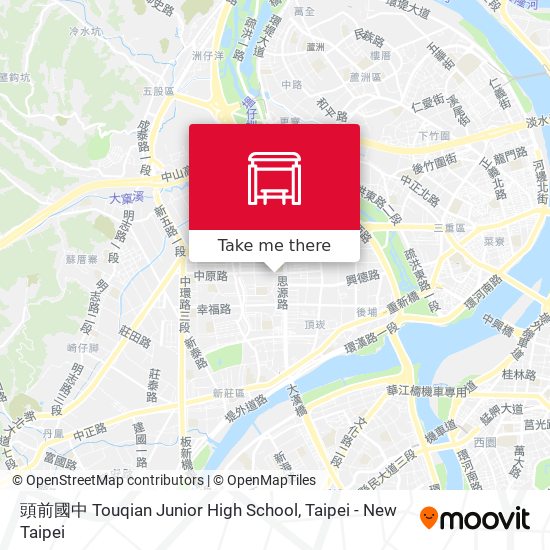 頭前國中 Touqian Junior High School地圖