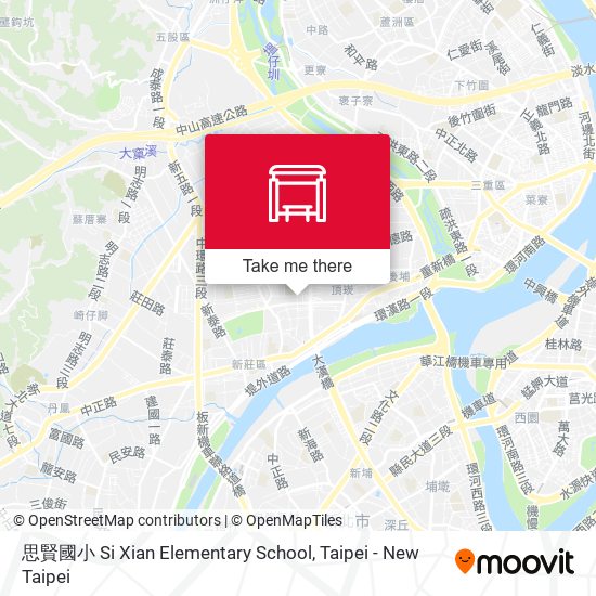 思賢國小 Si Xian Elementary School地圖