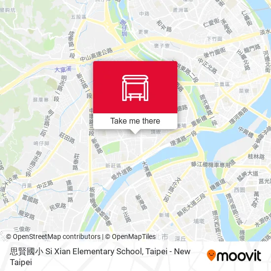 思賢國小 Si Xian Elementary School map