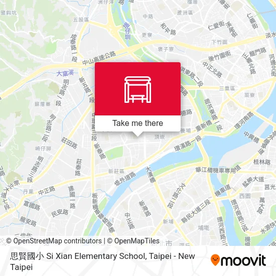思賢國小 Si Xian Elementary School map