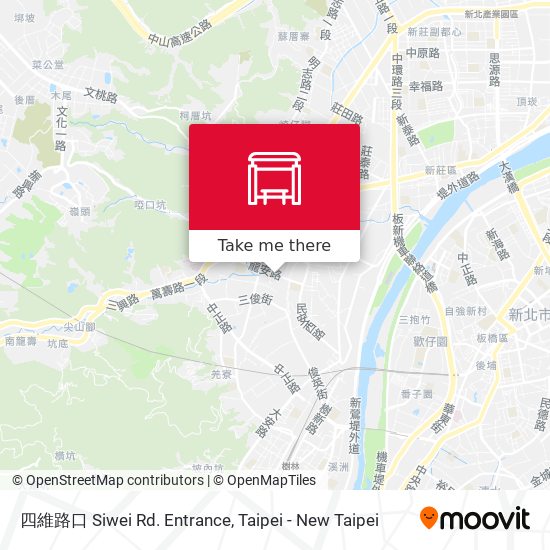 四維路口 Siwei Rd. Entrance地圖