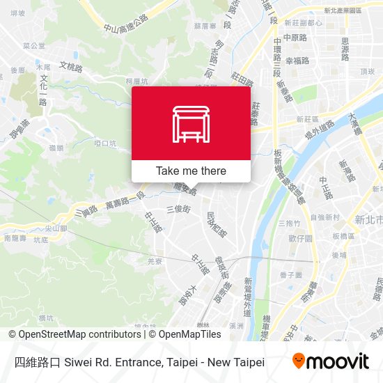 四維路口 Siwei Rd. Entrance map