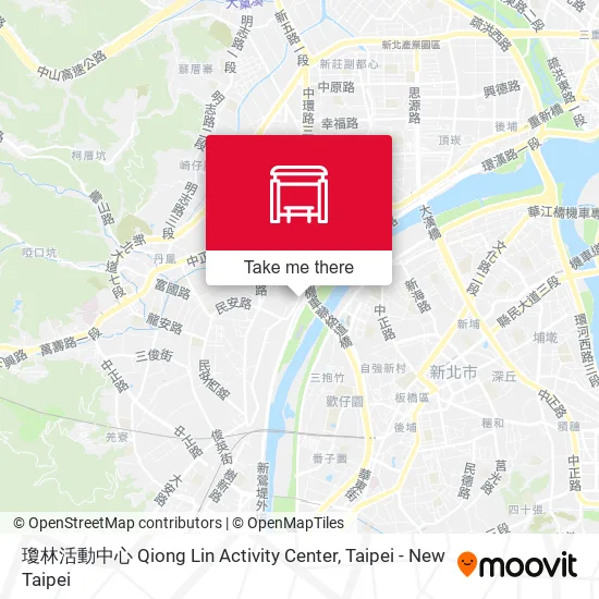 瓊林活動中心 Qiong Lin Activity Center map