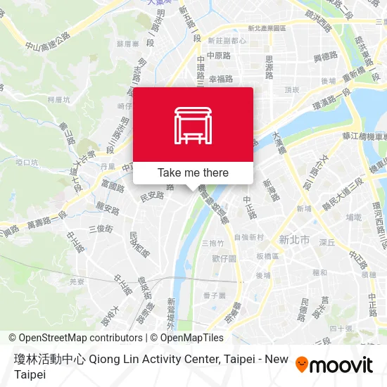瓊林活動中心 Qiong Lin Activity Center map