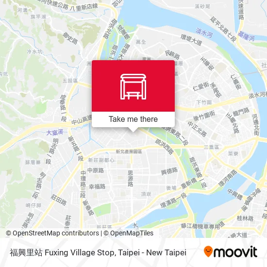福興里站 Fuxing Village Stop地圖
