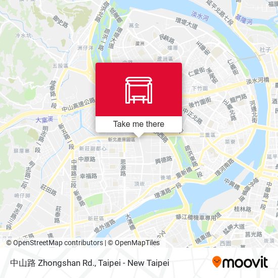 中山路 Zhongshan Rd.地圖