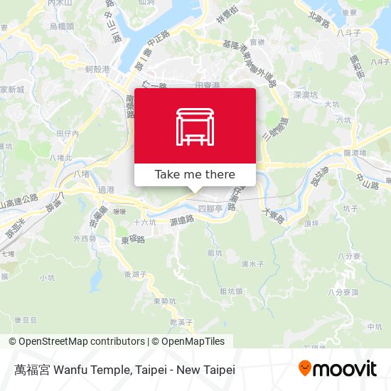 萬福宮 Wanfu Temple地圖
