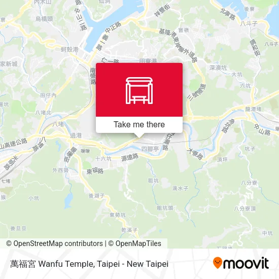 萬福宮 Wanfu Temple地圖