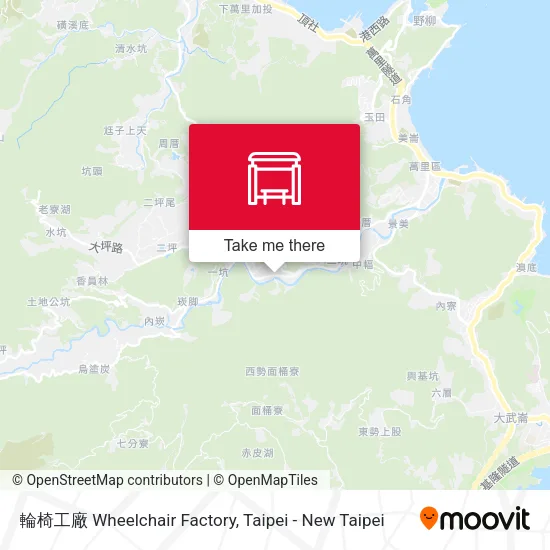 輪椅工廠 Wheelchair Factory map