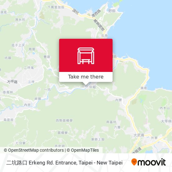 二坑路口 Erkeng Rd. Entrance map