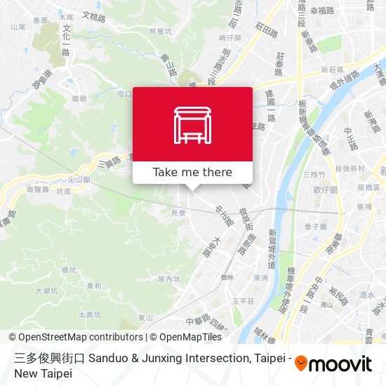 三多俊興街口 Sanduo & Junxing Intersection地圖