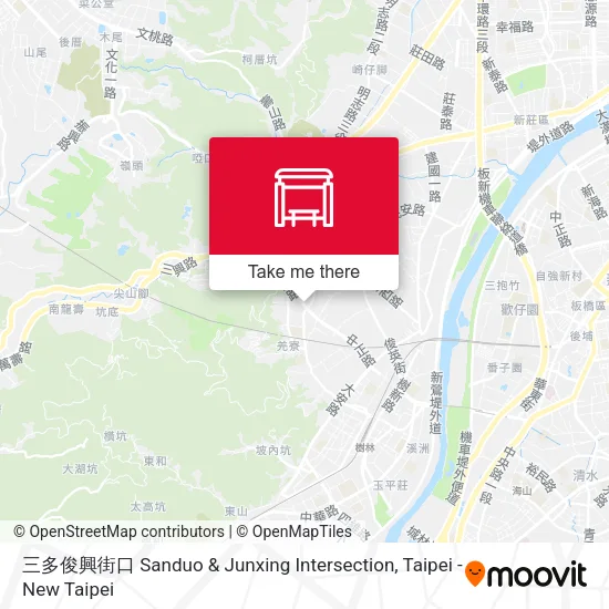 三多俊興街口 Sanduo & Junxing Intersection地圖