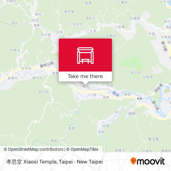 孝思堂 Xiaosi Temple地圖