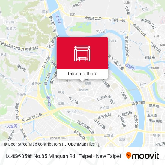 民權路85號 No.85 Minquan Rd. map