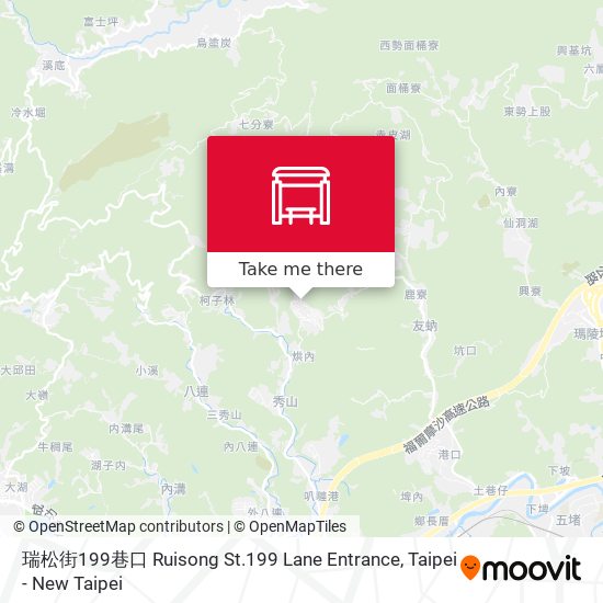 瑞松街199巷口 Ruisong St.199 Lane Entrance map