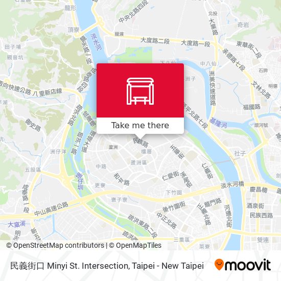 民義街口 Minyi St. Intersection地圖