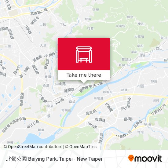 北鶯公園 Beiying Park map